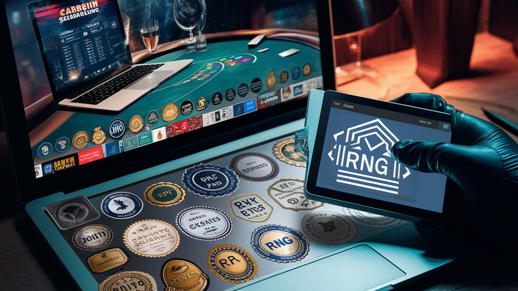 fake gambling verification badges